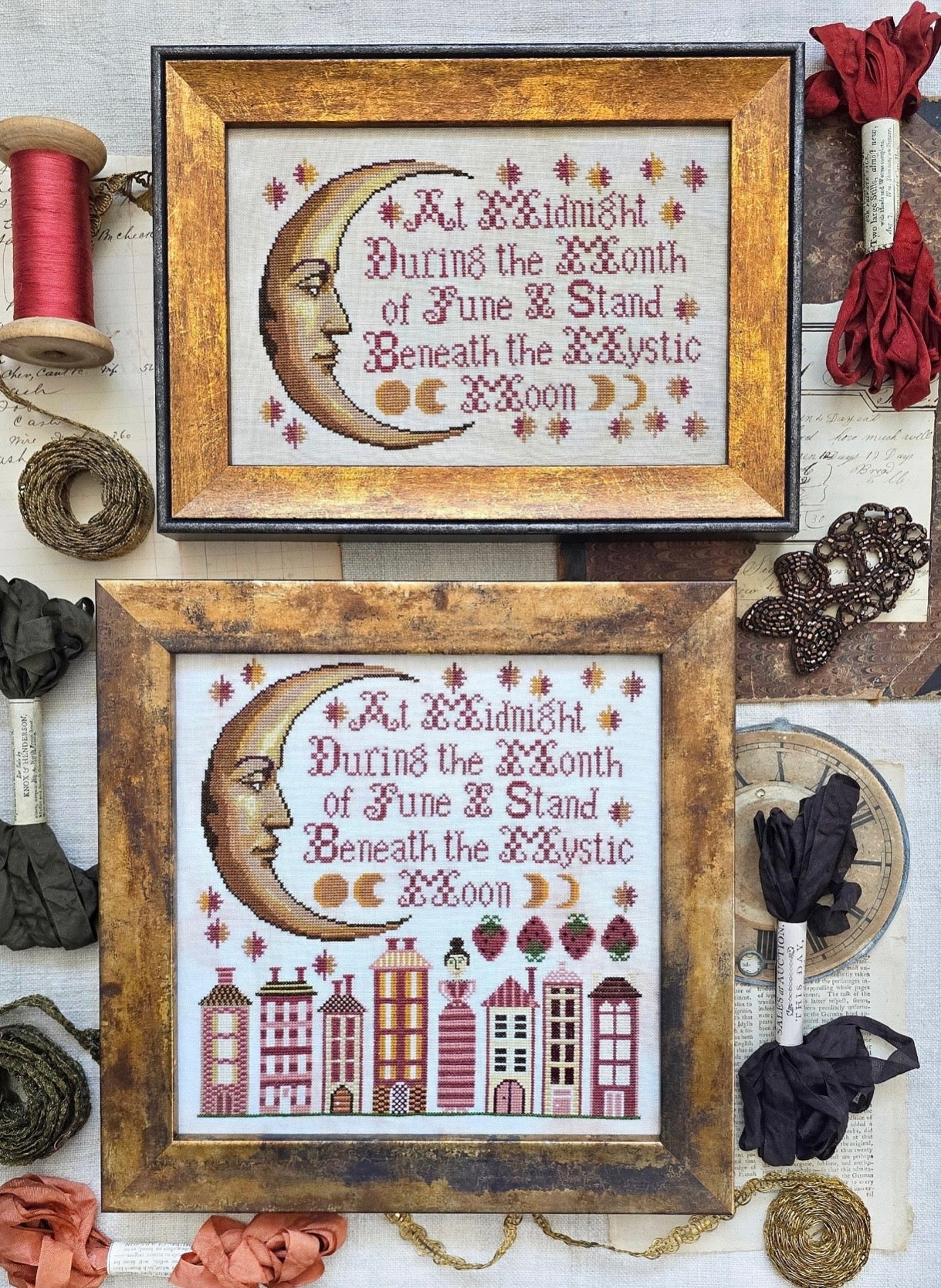 Mystic Moon pattern by Kathy Barrick