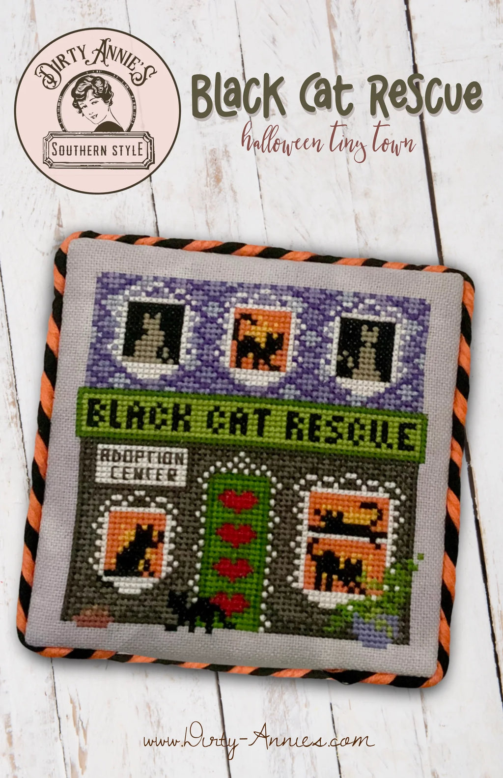 Black Cat Rescue pattern by Dirty Annie’s Southern Style