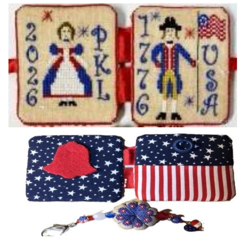 A 1776 Needlecase Kit by Praiseworthy Stitches
