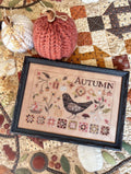 Autumn Blackbird pattern by Blueberry Ridge Designs