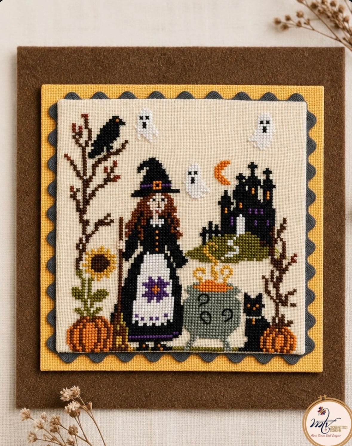 Witch’s Night pattern by MTV Cross Stitch Designs