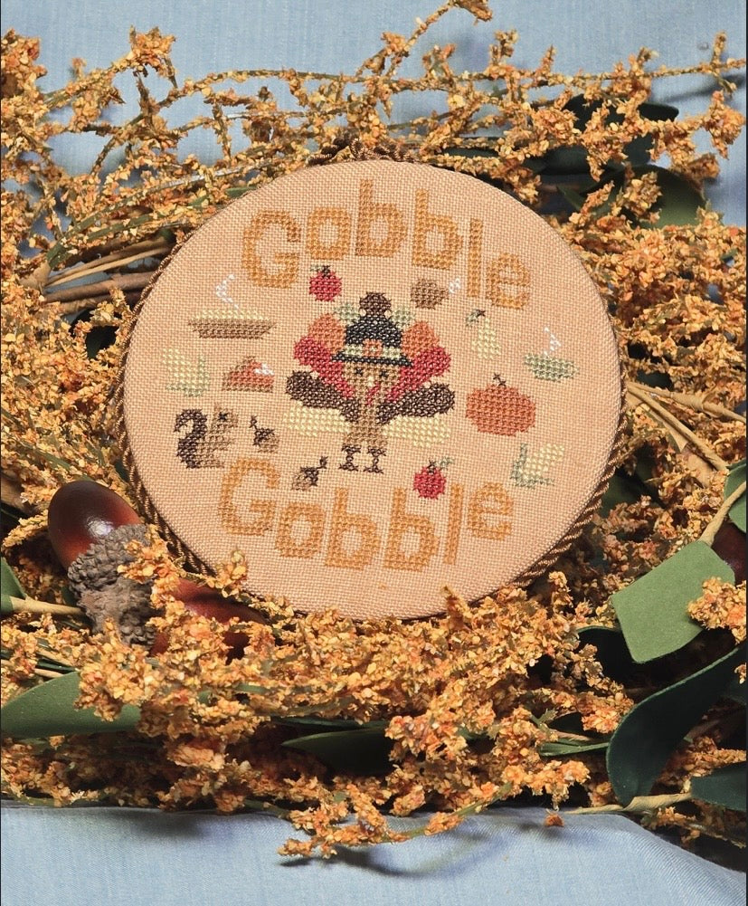 Gobble Bauble pattern by Wildflower Stitching