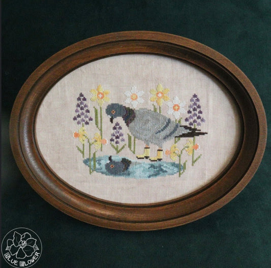 Pigeon & Puddle pattern by The Blue Flower Pre-Order