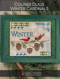 Courier Duos: Winter Cardinals pattern by Robin Pickens