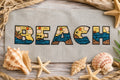 The Beach pattern by Salty Stitcher Designs
