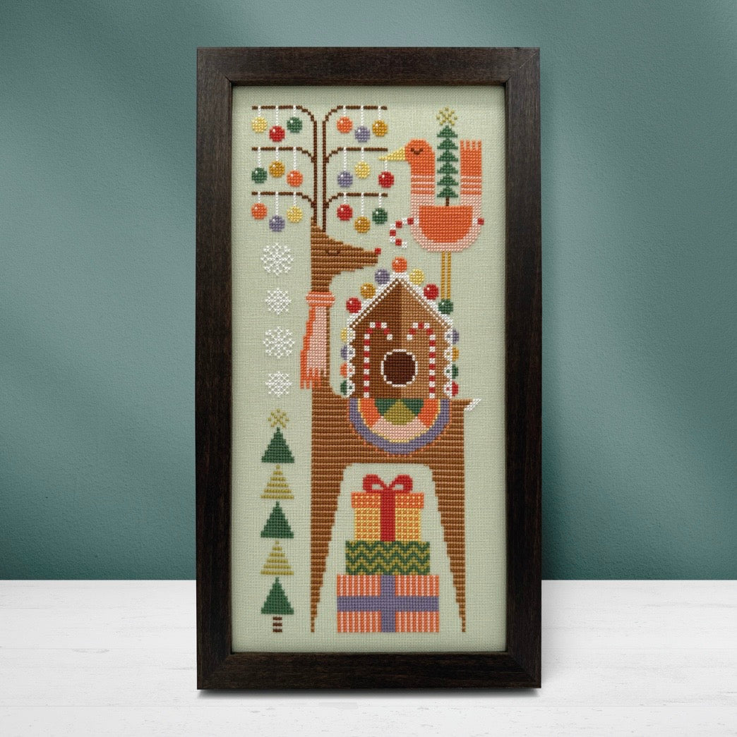 Sugarplum Stag pattern by Boomerang Stitches