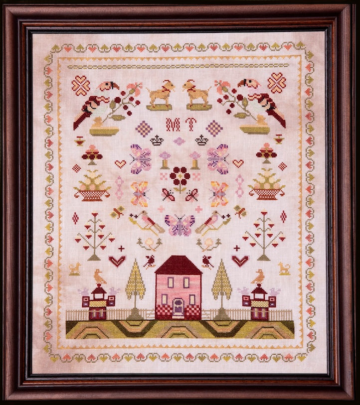 M.T. “The Butterfly Sampler” pattern by Sampler and Primitives Pre-Order