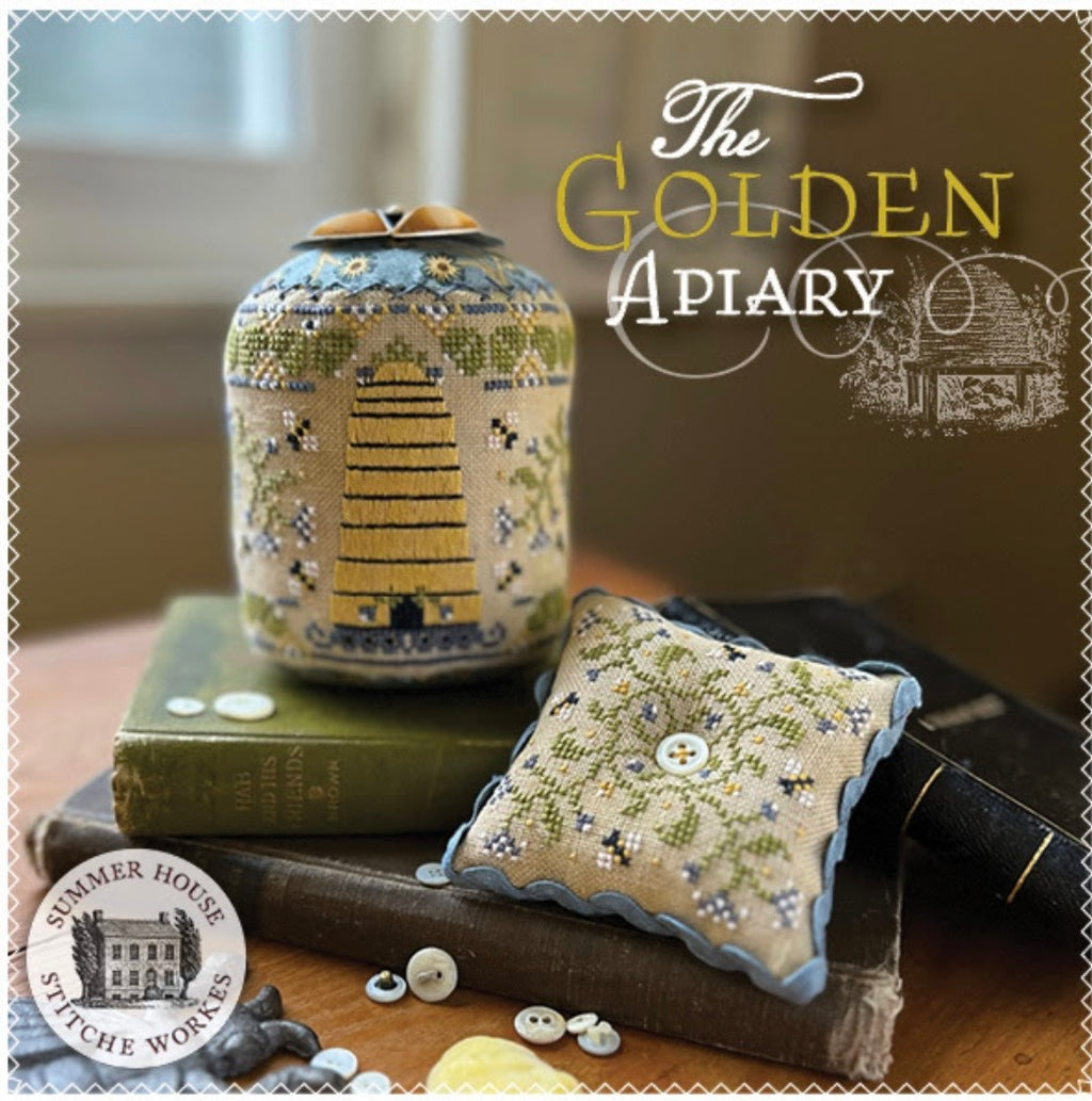 The Golden Apiary pattern by Summer House Stitche Workes