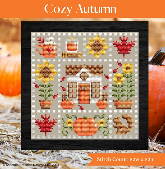 Cozy Autumn pattern by Shannon Christine