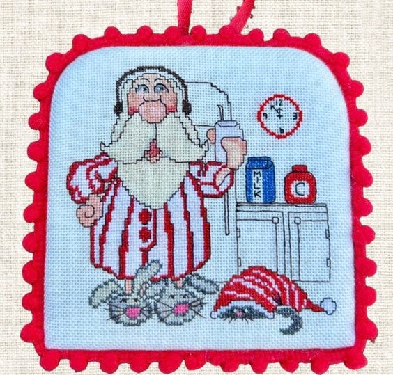 Santa’s Snack Time pattern by Keslyns