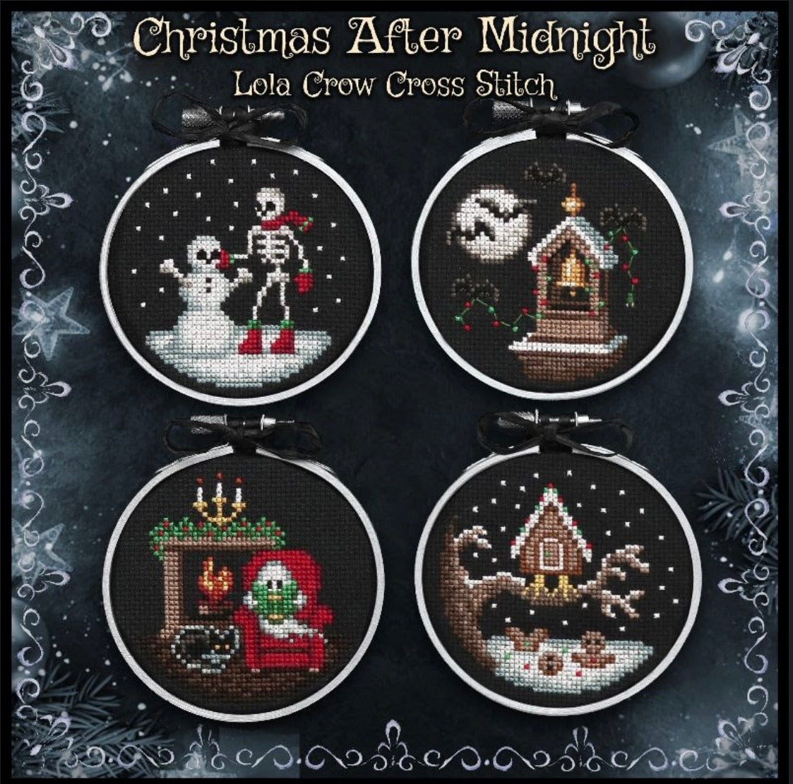 Christmas After Midnight pattern by Lola Crow Cross Stitch