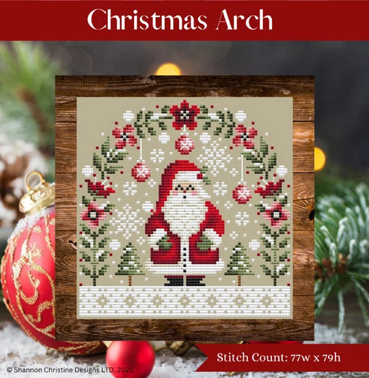 Christmas Arch pattern by Shannon Christine