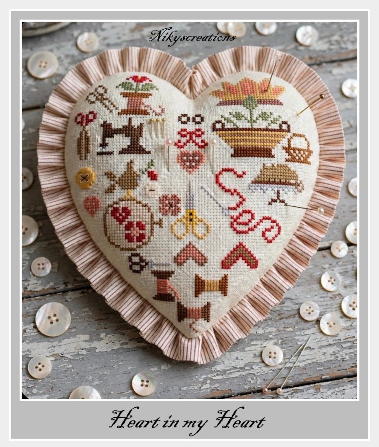 Heart in My Heart pattern by Nikyscreations