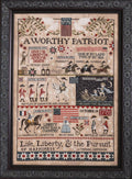 A Worthy Patriot pattern by Plum Street Samplers