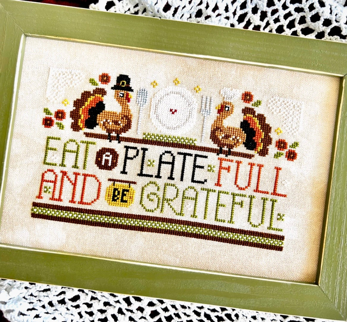 WordyBirds: November pattern by Sweet Wing Studios