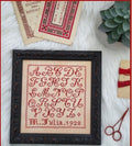 M. Julia 1928 reproduction sampler pattern by The Spanish Stitcher
