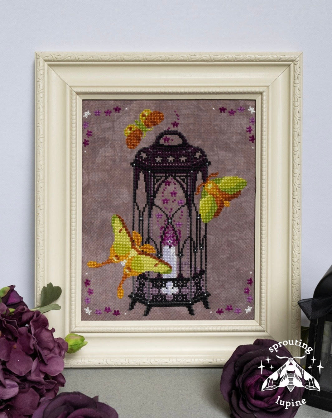Violet Glow pattern by Sprouting Lupine