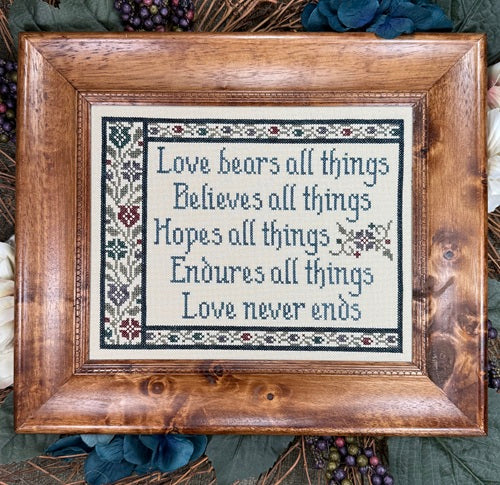 Love Never Ends pattern by My Big Toe Designs