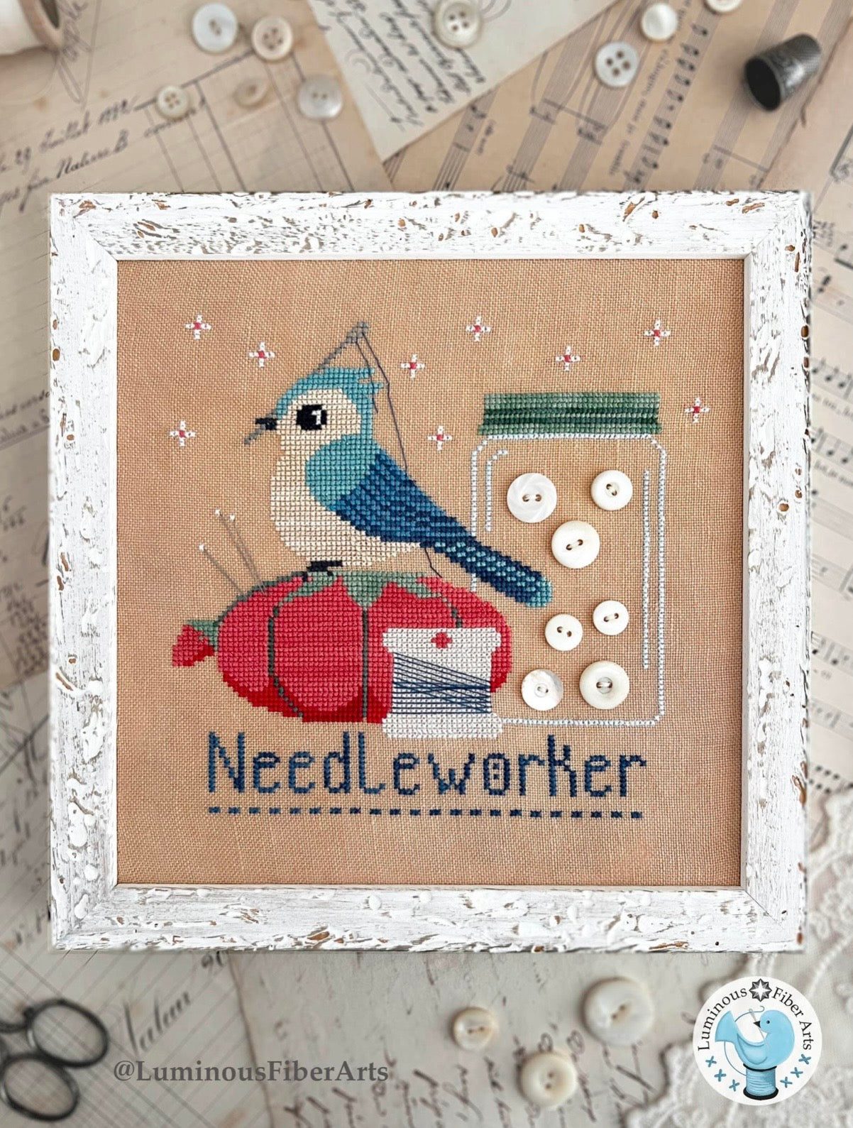 Needleworker pattern by Luminous Fiber Arts