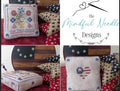 God Bless America pattern by The Mindful Needle Designs