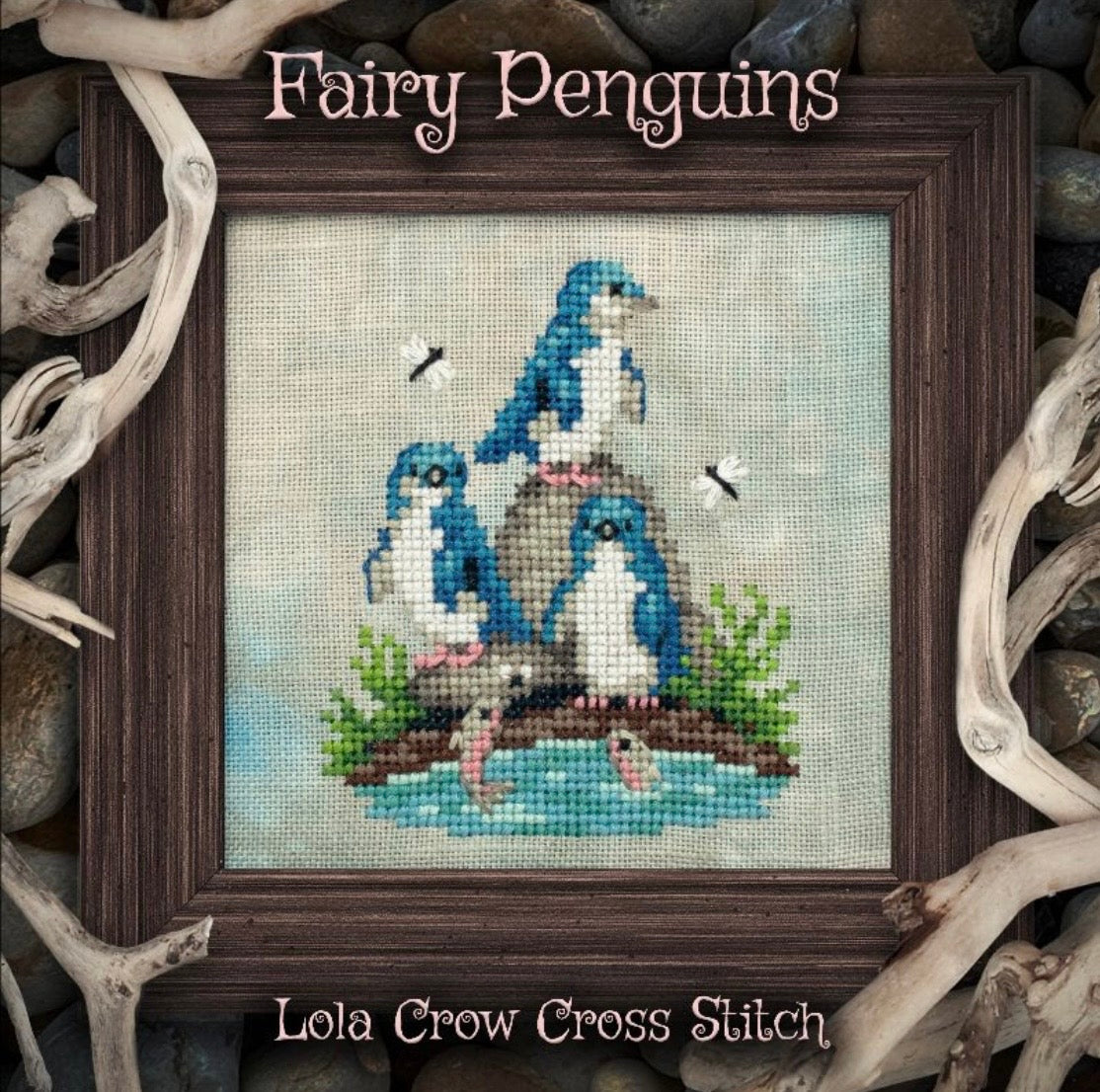 Fairy Penguins pattern by Lola Crow Cross Stitch