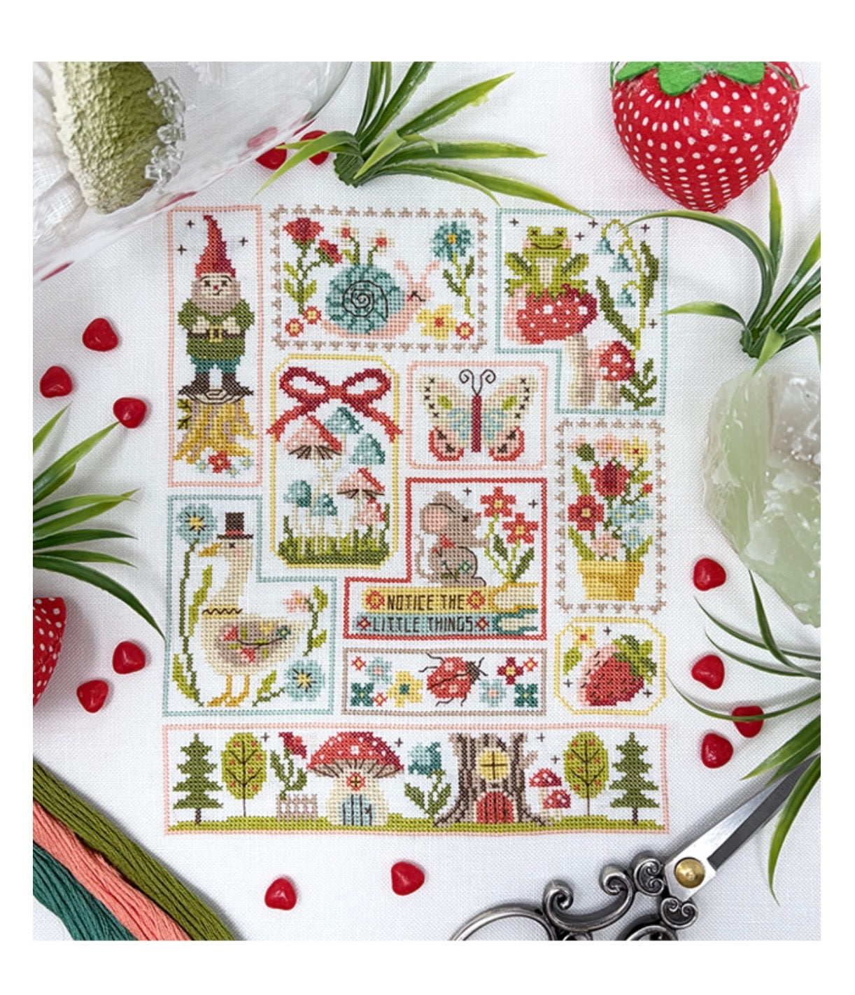 Garden Party pattern by Tiny Modernist