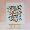 North American Adventure pattern by Caterpillar Cross Stitch