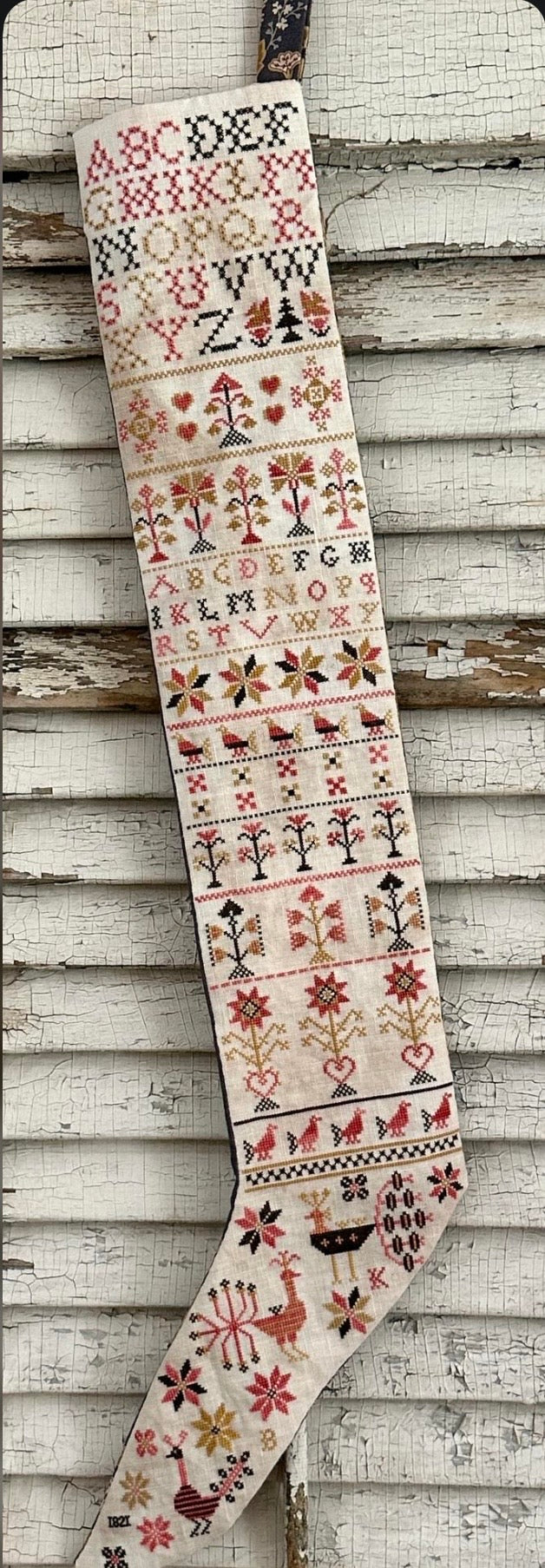A Pennsylvania-German Stocking pattern by Kathy Barrick