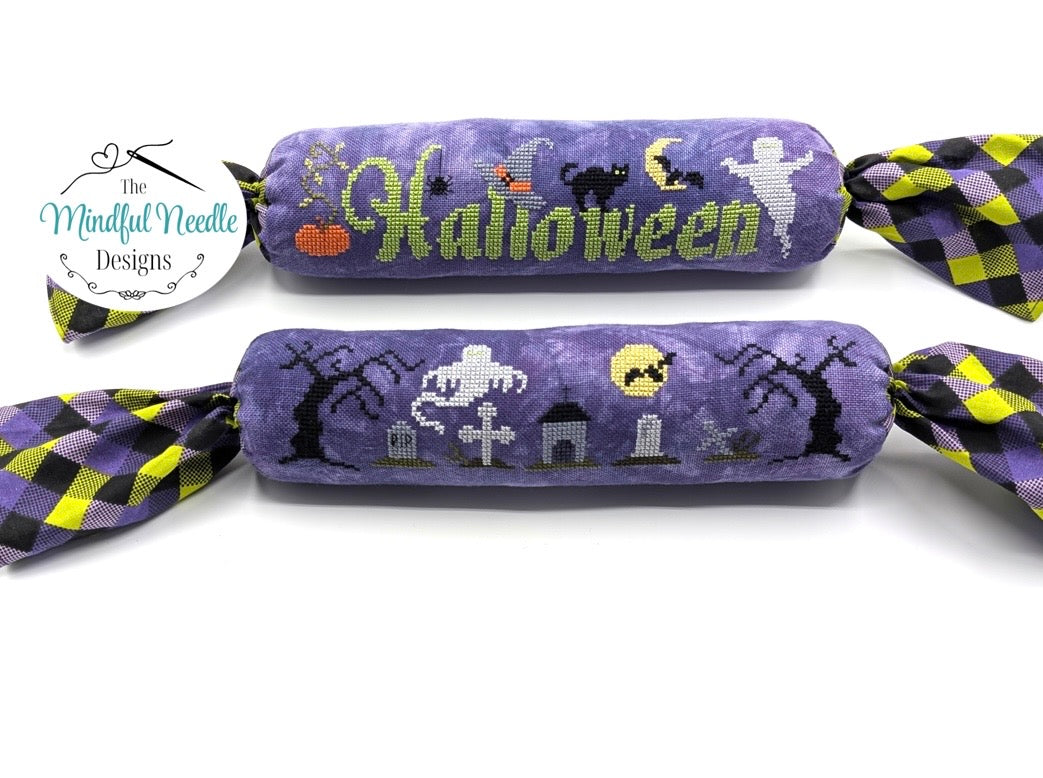 Halloween Crackers pattern by The Mindful Needle