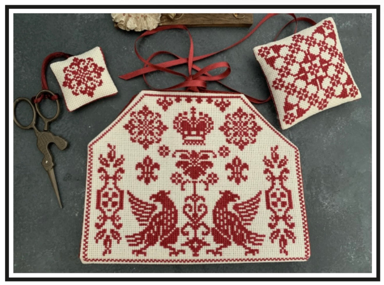 Needlecase Notebook pattern by Twin Peak Primitives