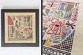 Data Portraits in Paris Deux pattern by Shaded Stitchery