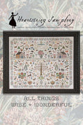 All Things Wise + Wonderful pattern by Heartstring Samplery