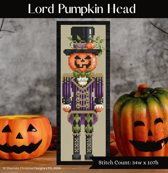 Lord Pumpkin Head pattern by Shannon Christine