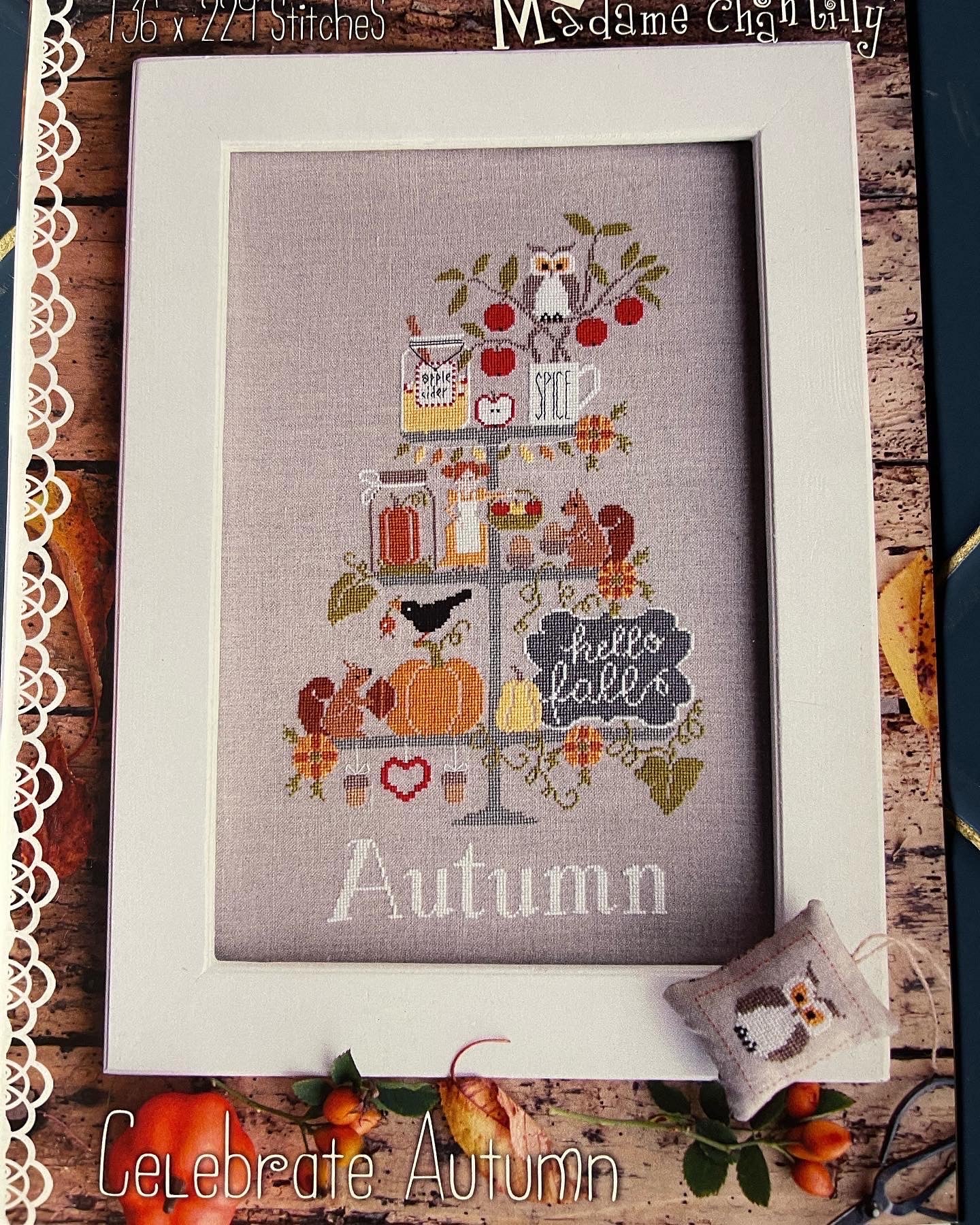 Celebrate Autumn Pattern by Madame Chantilly