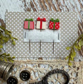Christmas Gifts Pin Set by Puntini Puntini