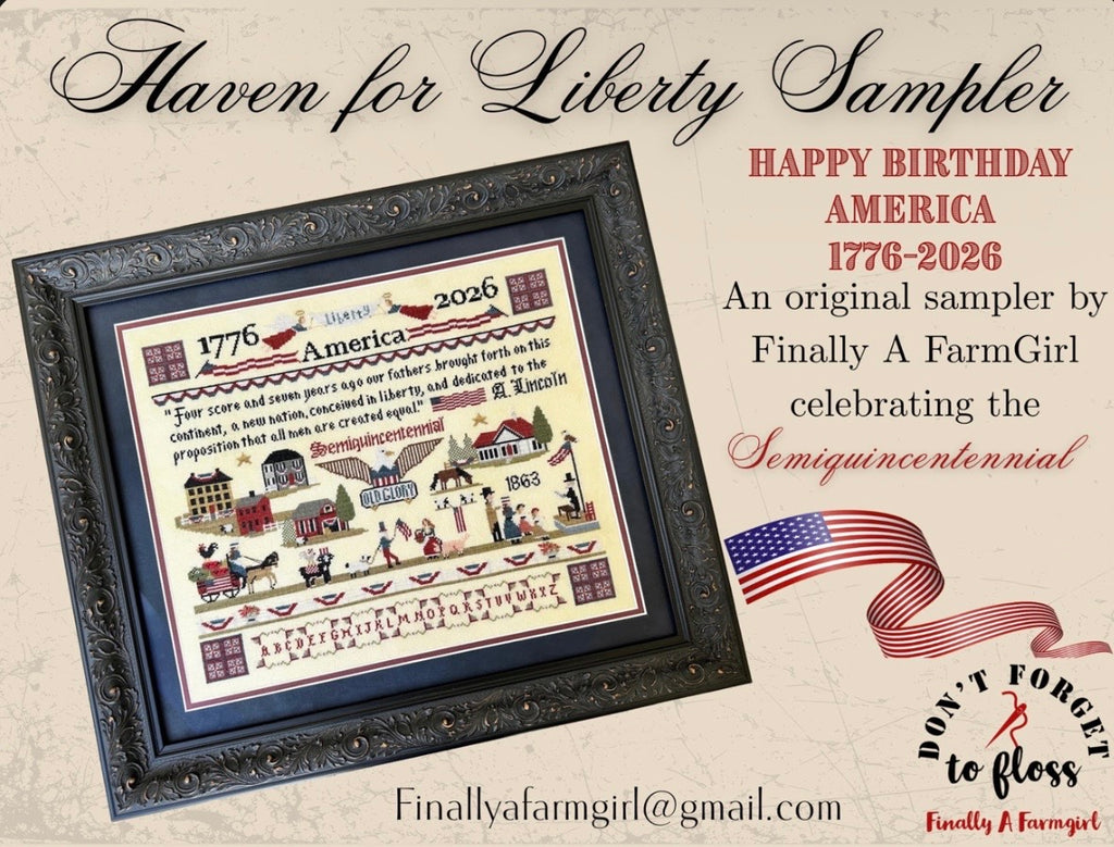 Haven For Liberty pattern by Finally a Farmgirl