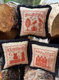 Autumn Sampler Trio pattern by Darlene D’Eon Designs