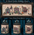 A Stroll Down Spooky Lane pattern by Lola Crow Cross Stitch