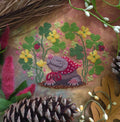 Shrew in the Wood Sorrel pattern by BAD Stitch