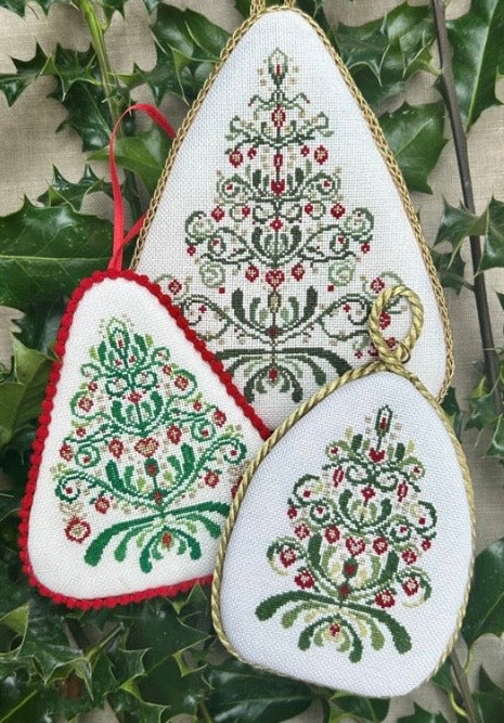 Yuletide Swirls pattern by Keslyns