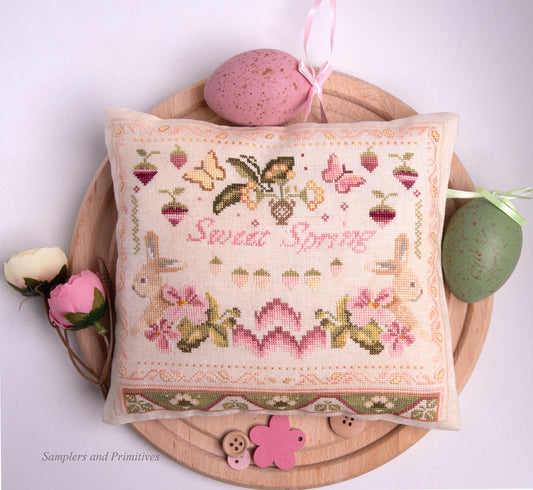 Sweet Spring pattern by Samplers and Primitives Pre-Order