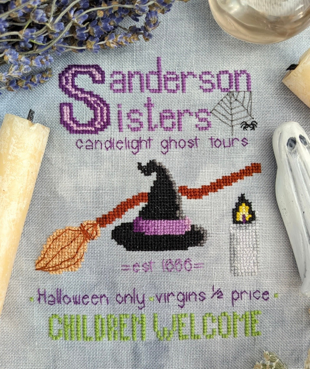 Sanderson Ghost Tours pattern by Unseamly Stitches