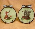 Li'l Critters: Li'l Fox & Li'l Squirrel pattern by The Stitch Kitten Designs