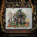 Cottage of the Autumn Witch pattern by Lola Crow Cross Stitch