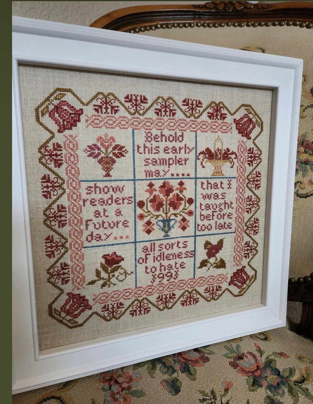Journey Through Time pattern by 1884 Stitchery Designs