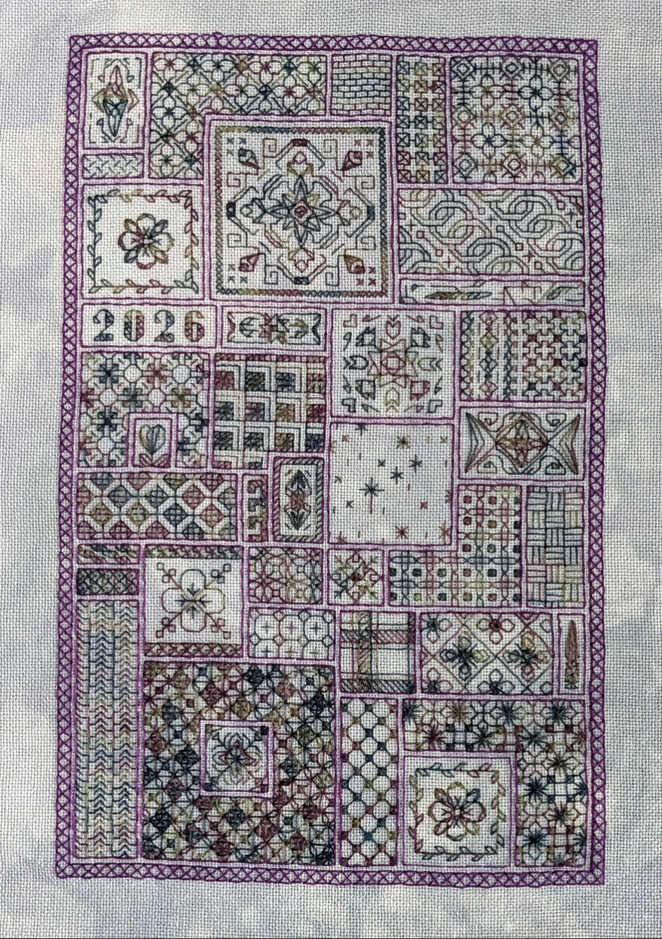 Box It Up Sampler pattern by Unseamly Stitches