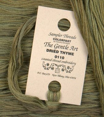 Green Threads - The Gentle Arts Sampler Threads