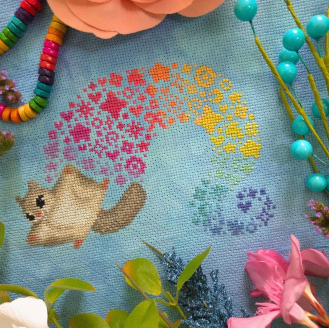 Flying Squirrel pattern by BAD Stitch