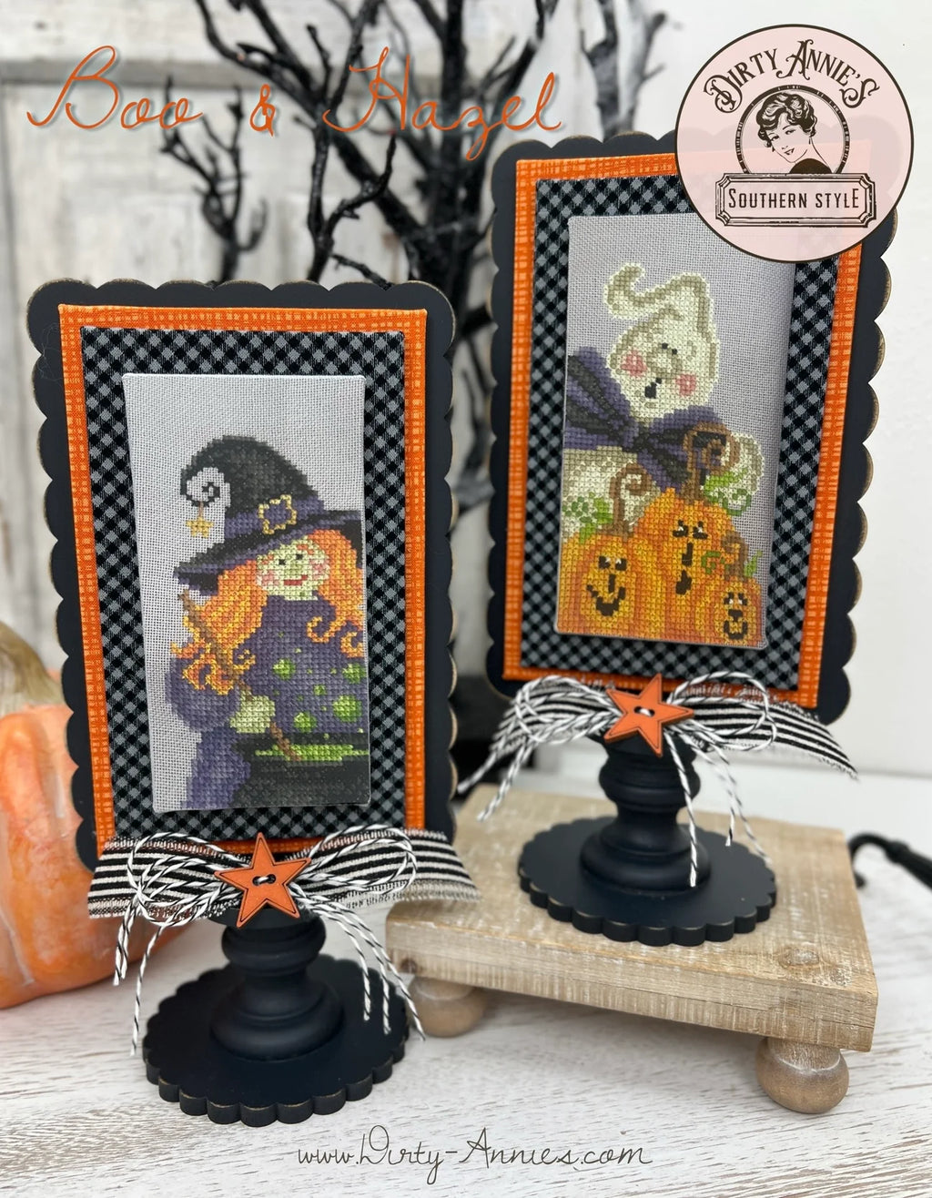 Boo & Hazel pattern by Dirty Annie’s Southern Style