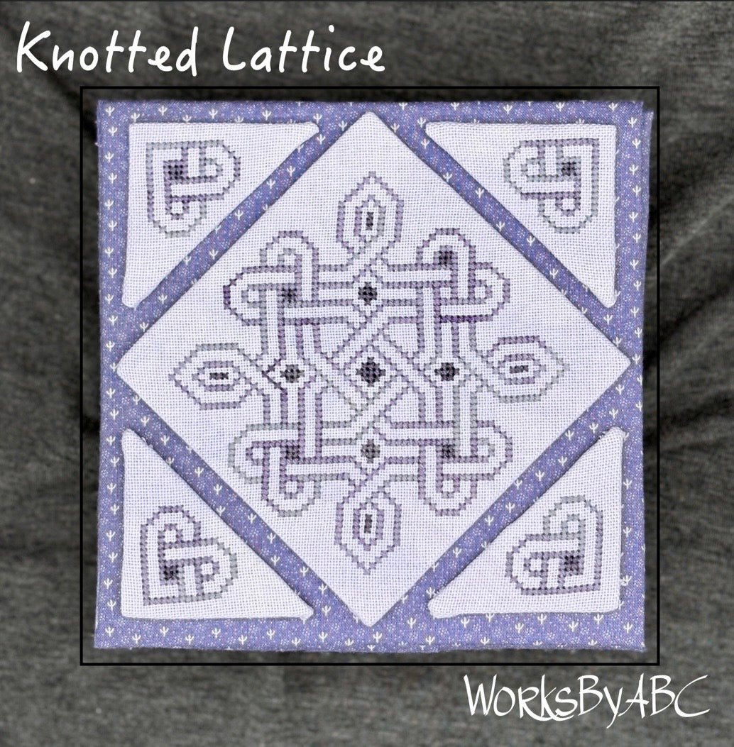 Knotted Lattice pattern by WorksByABC
